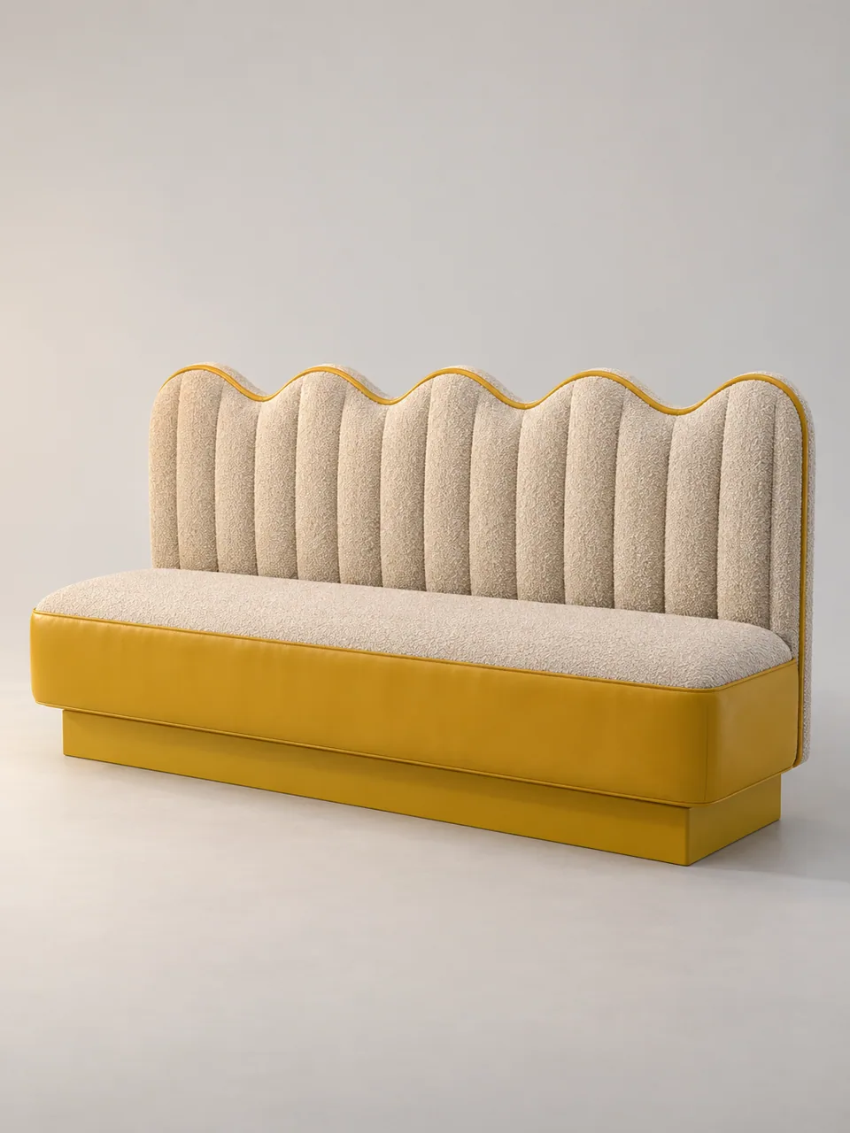 Scallop Top Sundae Banquette
