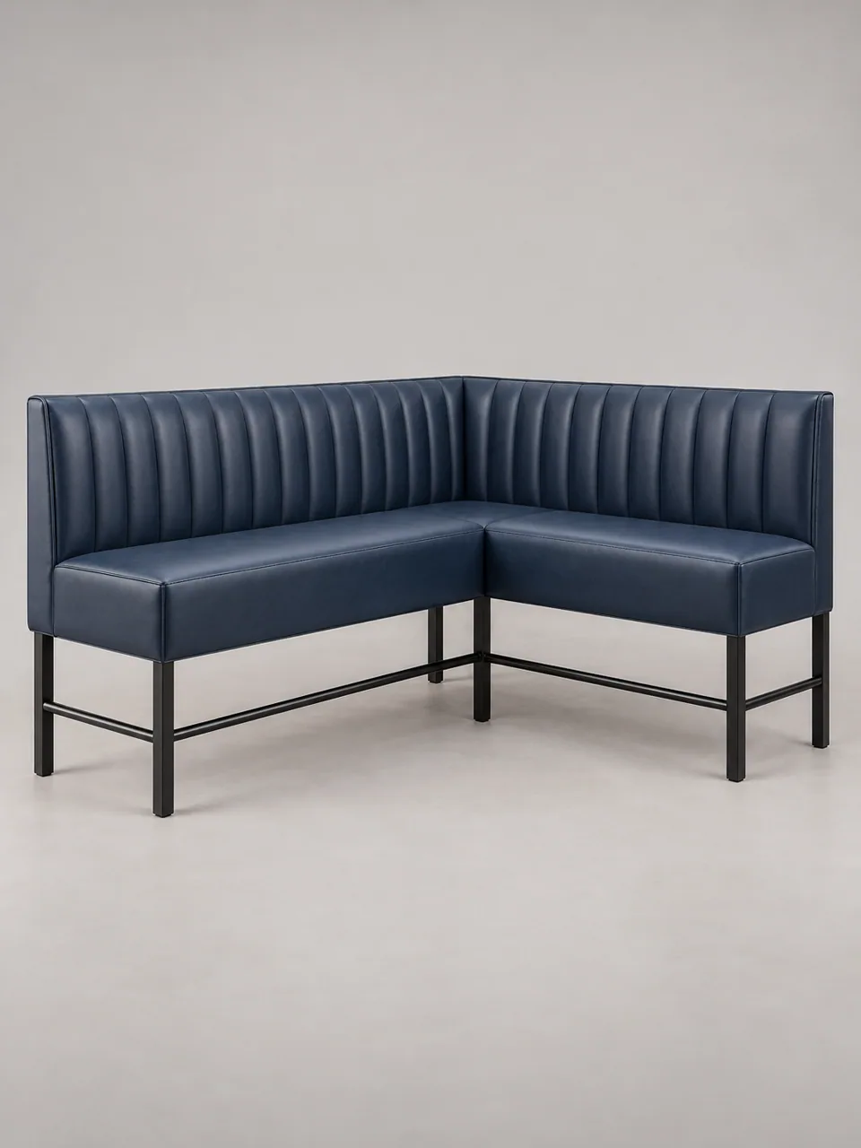 Steel-Leg Bench & Corner Banquette